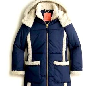 J.crew Snowday Puffer Jacket size XL w/ PrimaLoft